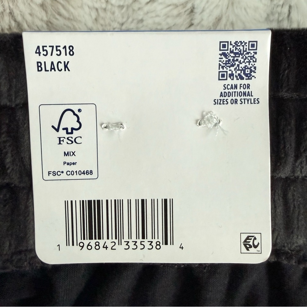NWT-Girls Black Velour Lounge Pants w/ Pockets SZ L 12/14 - Picture 5 of 11